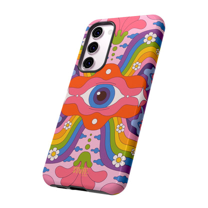 Psych Case | Coque résistante double protection avec Design Psychédélique coloré