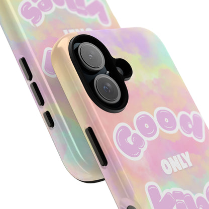 Good Vibes Only Case | Coque résistante double protection avec Design Aesthetic