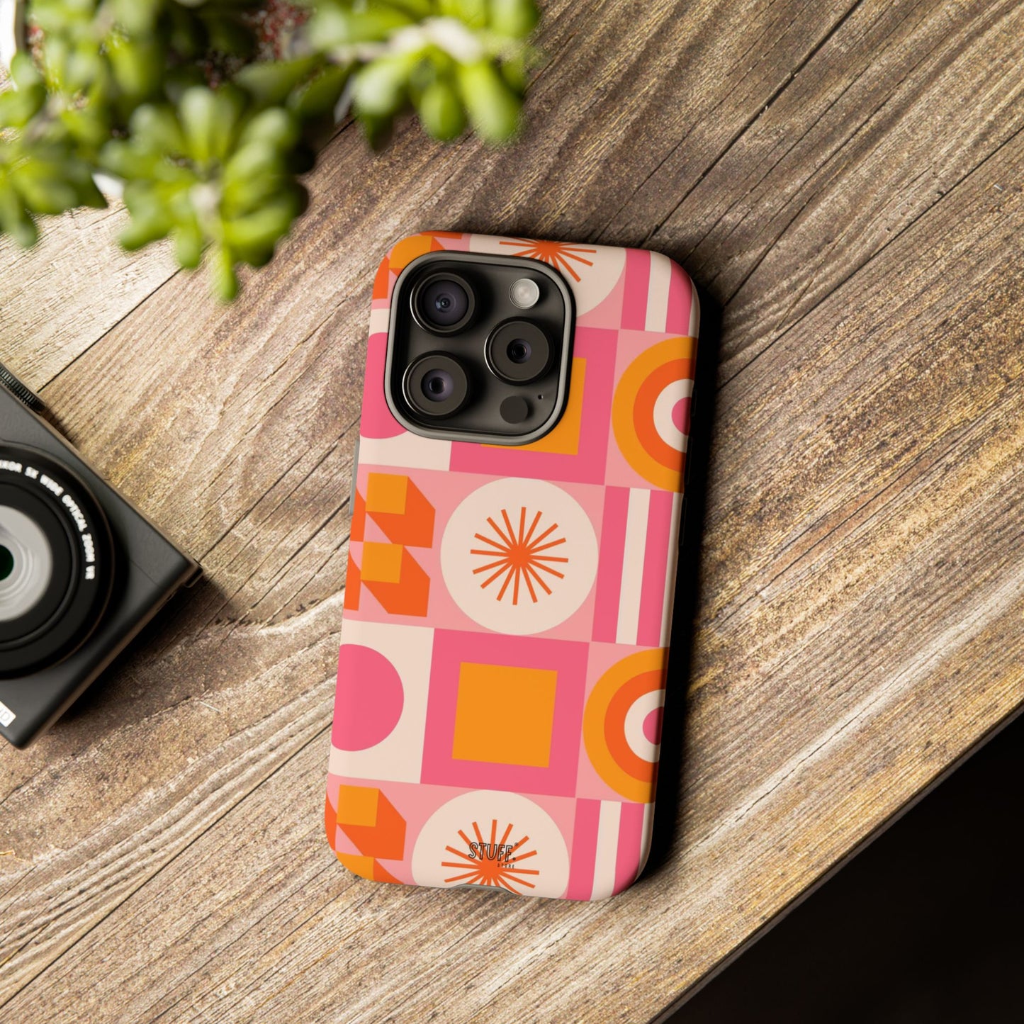 Stella Case | Coque résistante double protection avec Design coloré Rétro