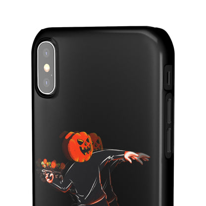 Pumpksy | Coque snap légère et résistante inspiration Banksy – Noir