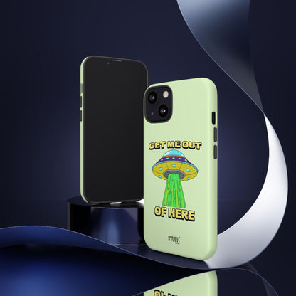 Get Me Out of Here | Coque résistante anti-choc — Vert Menthe