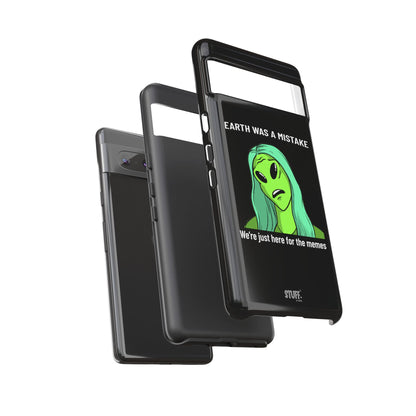 Meme Liking Alien Case | Coque résistante double protection pour les amateurs de Pop Culture