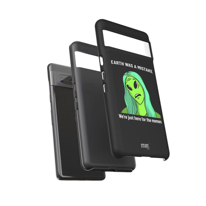 Meme Liking Alien Case | Coque résistante double protection pour les amateurs de Pop Culture