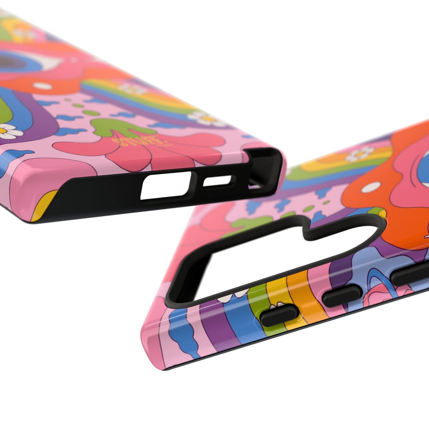 Psych Case | Coque résistante double protection avec Design Psychédélique coloré