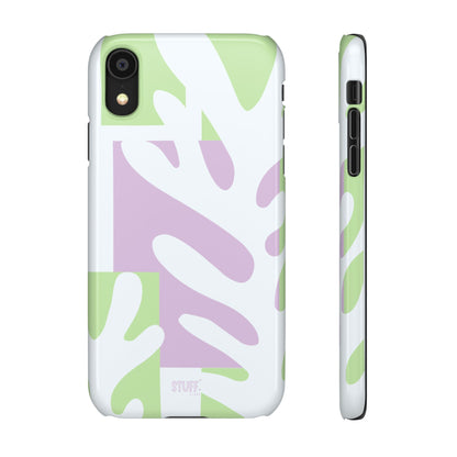 Natura Case | Coque snap légère et résistante avec Design Floral inspiration Matisse
