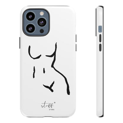 The Curve Case | Resistant double protection shell with Minimalist Design by Women