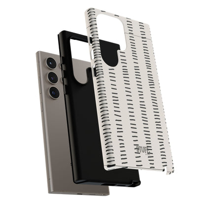 Striped Case | Coque résistante double protection antichoc - Design Minimaliste