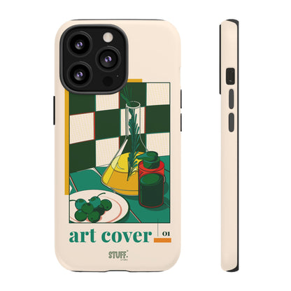 Olio d'Amore Case | Coque résistante double protection avec Design artistique Rétro