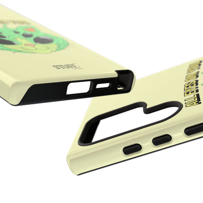 All Eyes on You Case | Coque résistante double protection avec Design Alien drôle