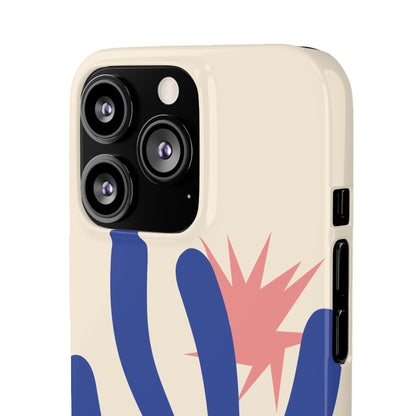 Botanica Case | Coque snap légère et résistante avec Design Floral inspiration Matisse