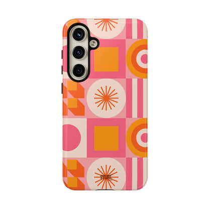 Stella Case | Coque résistante double protection avec Design coloré Rétro