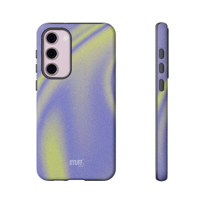 Vibrant Case | Coque résistante double protection anti-choc - Violet & Jaune
