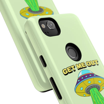 Get Me Out of Here | Coque résistante anti-choc — Vert Menthe
