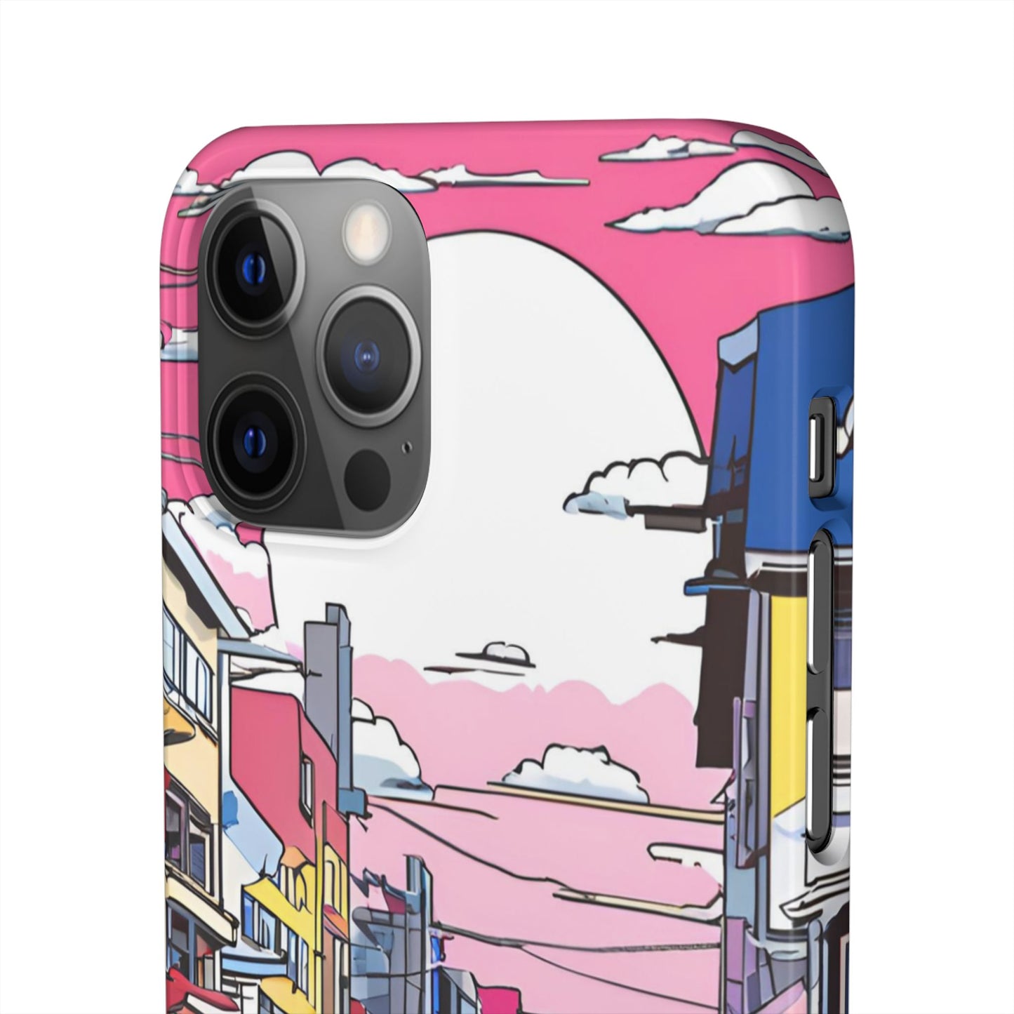 Pop Art Sunset | Coque snap légère et résistante inspiration Lichtenstein
