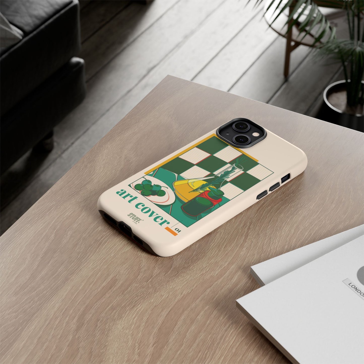 Olio d'Amore Case | Coque résistante double protection avec Design artistique Rétro
