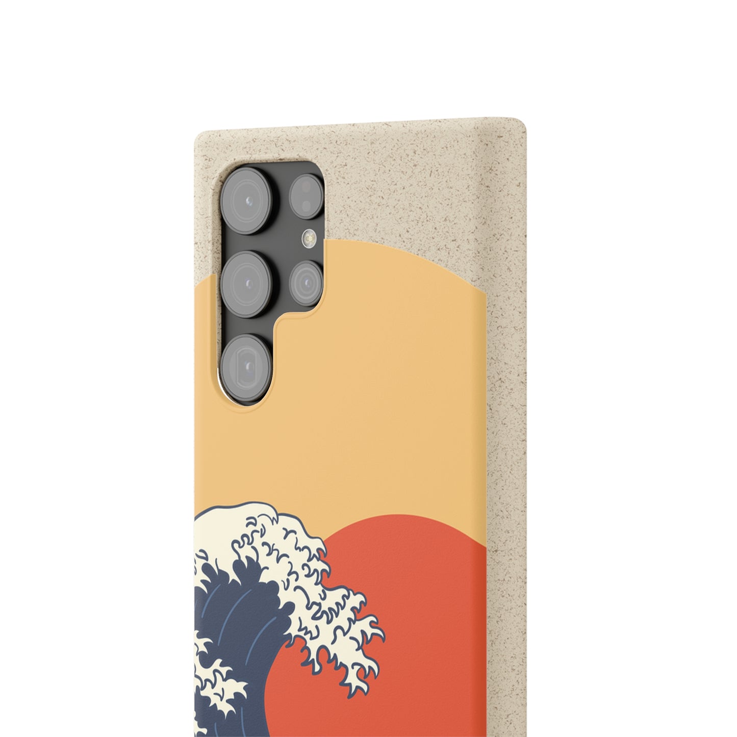 La Grande Vague | biodegradable shell in bamboo and bioplastic - inspired by Japanese art