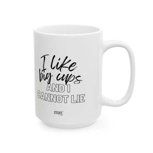 Big Cup | Mug en céramique avec phrase drôle — 440ml