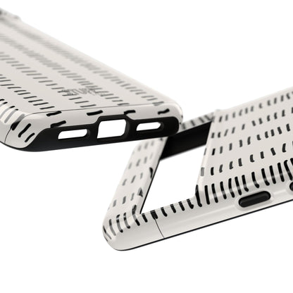 Striped Case | Coque résistante double protection antichoc - Design Minimaliste