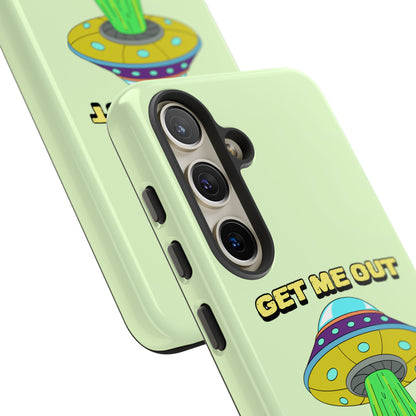 Get Me Out of Here | Coque résistante anti-choc — Vert Menthe
