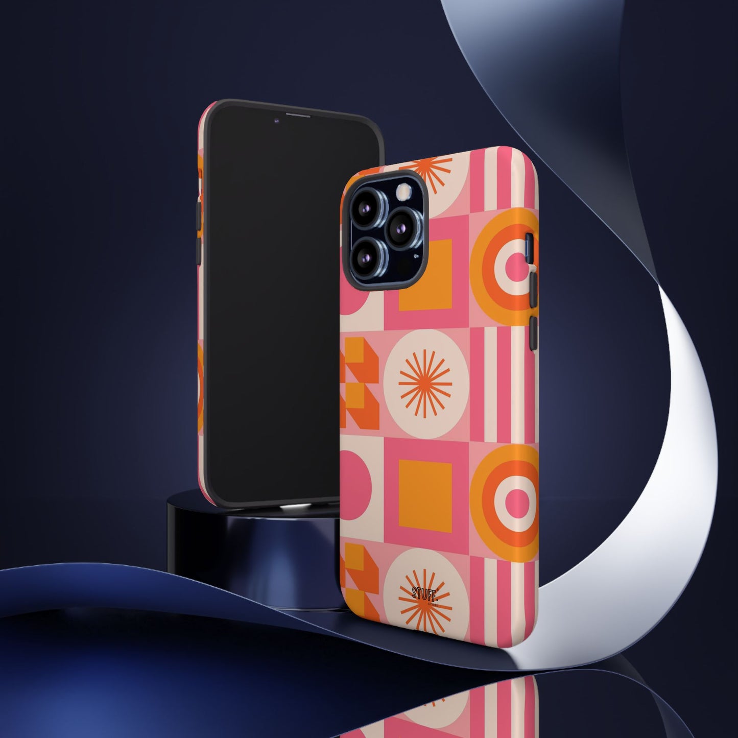 Stella Case | Coque résistante double protection avec Design coloré Rétro