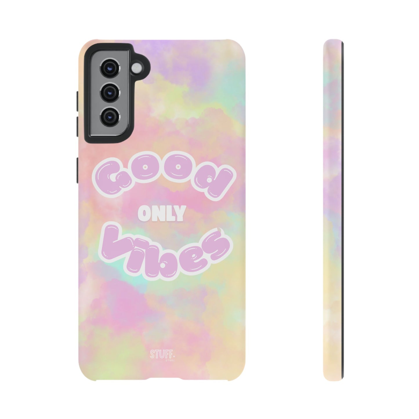 Good Vibes Only Case | Coque résistante double protection avec Design Aesthetic