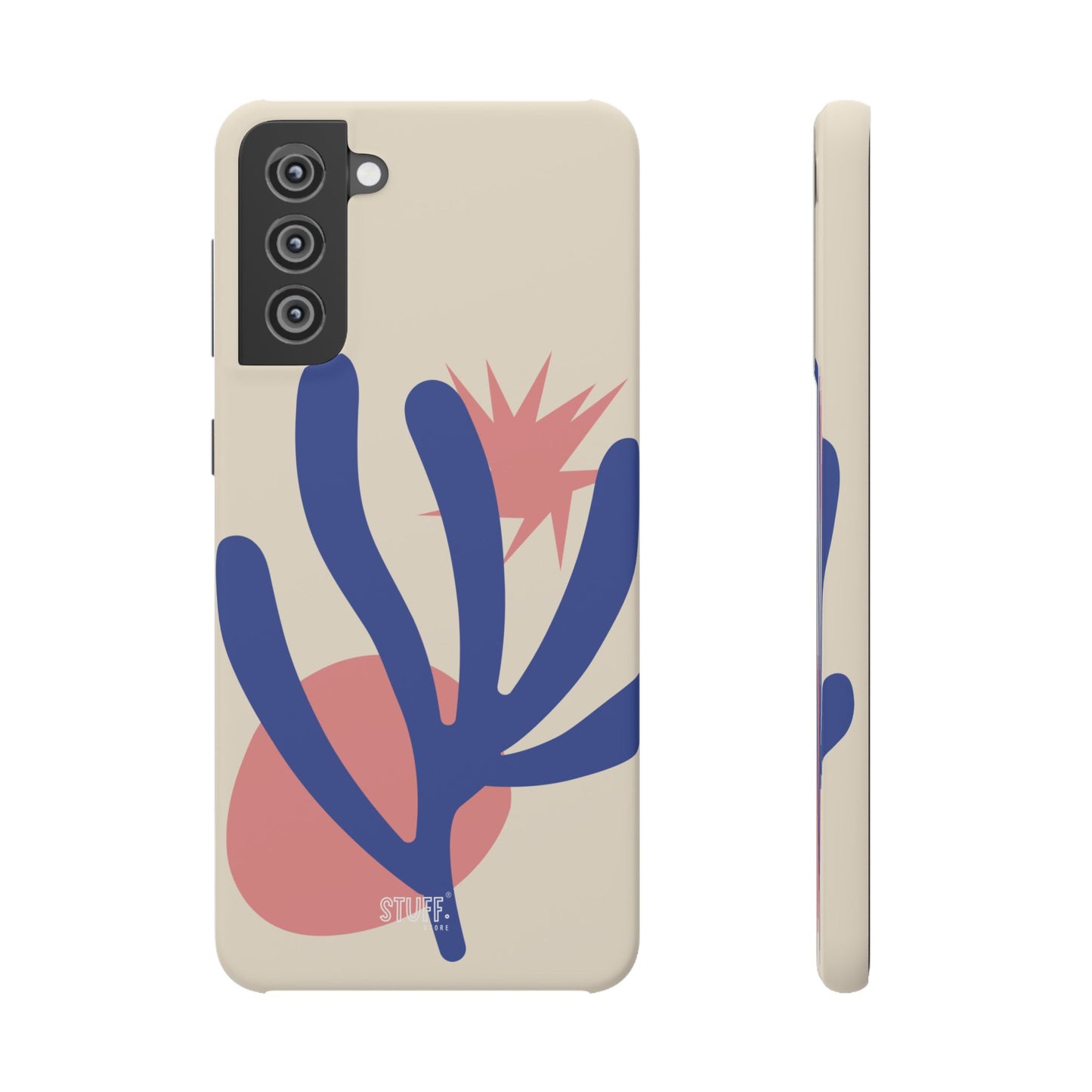 Botanica Case | Coque snap légère et résistante avec Design Floral inspiration Matisse
