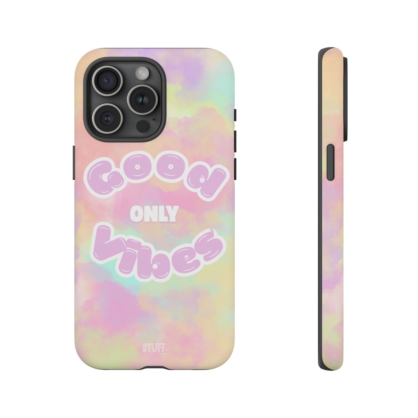 Good Vibes Only Case | Coque résistante double protection avec Design Aesthetic