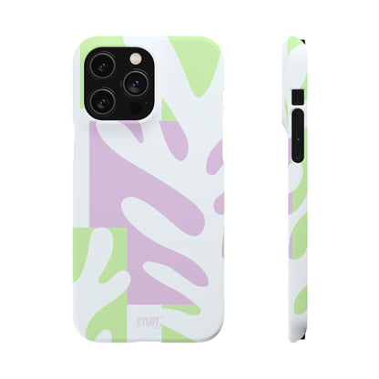 Natura Case | Coque snap légère et résistante avec Design Floral inspiration Matisse