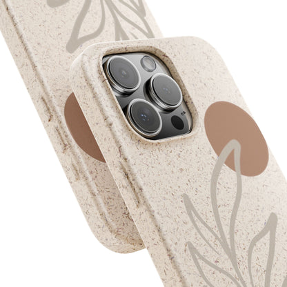 Boho Sunset | Eco-Friendly hull in Bamboo and Bioplastic with Bohemian Design - Gift wrapping available