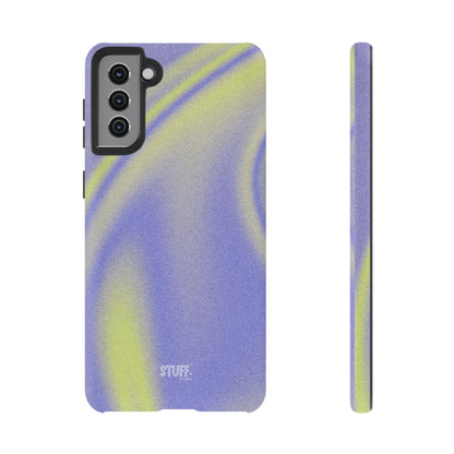 Vibrant Case | Coque résistante double protection anti-choc - Violet & Jaune
