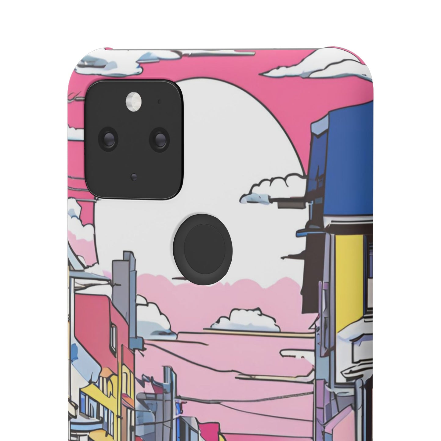 Pop Art Sunset | Coque snap légère et résistante inspiration Lichtenstein