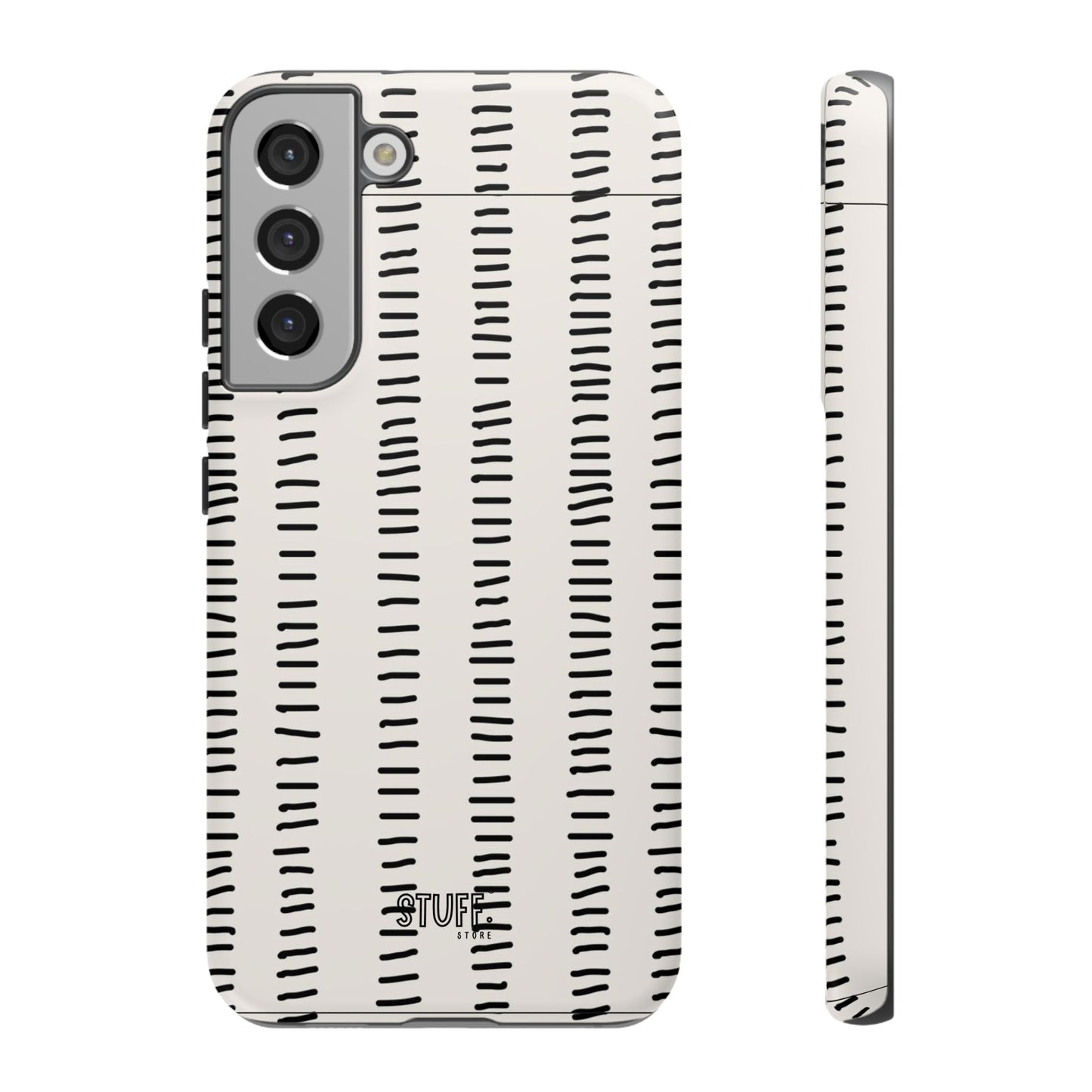 Striped Case | Coque résistante double protection antichoc - Design Minimaliste