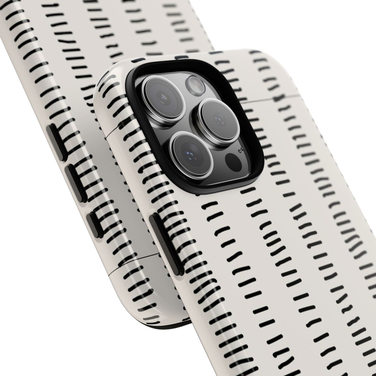 Striped Case | Coque résistante double protection antichoc - Design Minimaliste