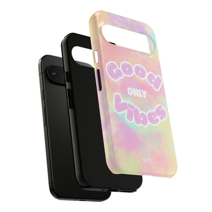Good Vibes Only Case | Coque résistante double protection avec Design Aesthetic