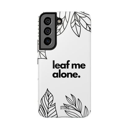 Leaf Me Case | Coque résistante double protection avec design minimaliste