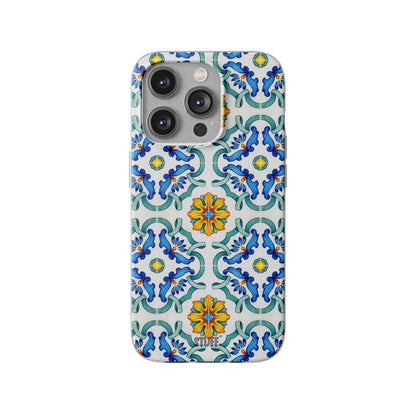 Mediterranea Case | Coque flexible et légère — Motif mosaïque méditerrannéen