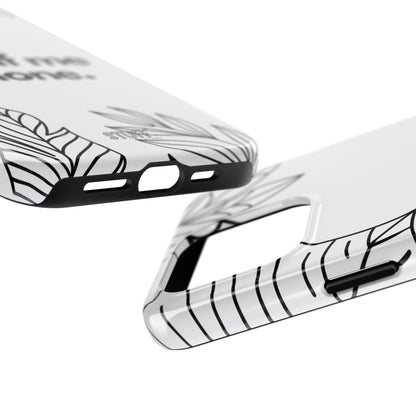 Leaf Me Case | Coque résistante double protection avec design minimaliste