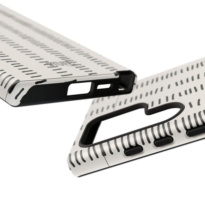 Striped Case | Coque résistante double protection antichoc - Design Minimaliste