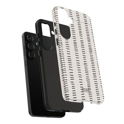 Striped Case | Coque résistante double protection antichoc - Design Minimaliste