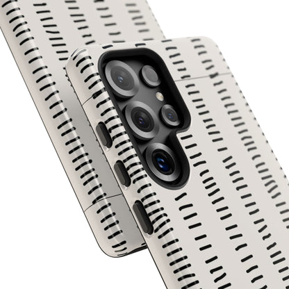 Striped Case | Coque résistante double protection antichoc - Design Minimaliste