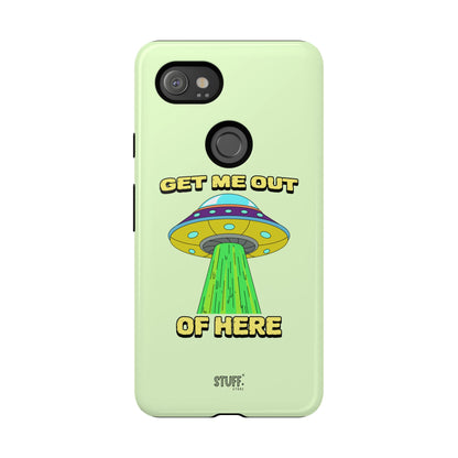 Get Me Out of Here | Coque résistante anti-choc — Vert Menthe