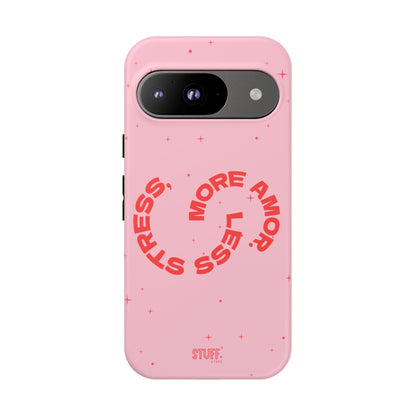 More Amor Case | Coque résistante double protection avec phrase Bienveillante