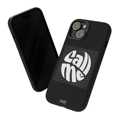 Call Me Case | Coque résistante double protection - Noir Effet Mat
