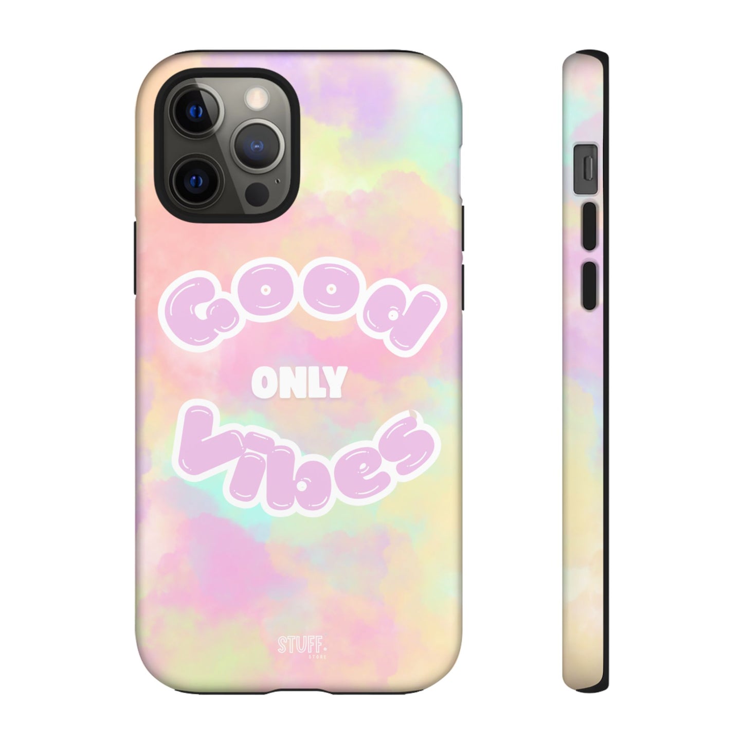 Good Vibes Only Case | Coque résistante double protection avec Design Aesthetic