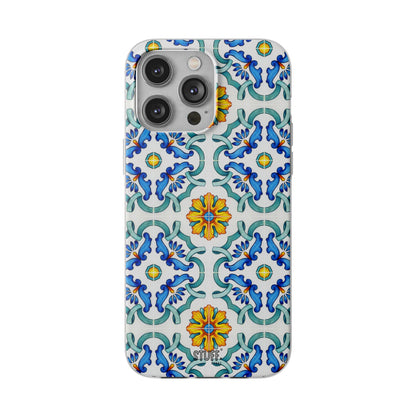 Mediterranea Case | Coque flexible et légère — Motif mosaïque méditerrannéen