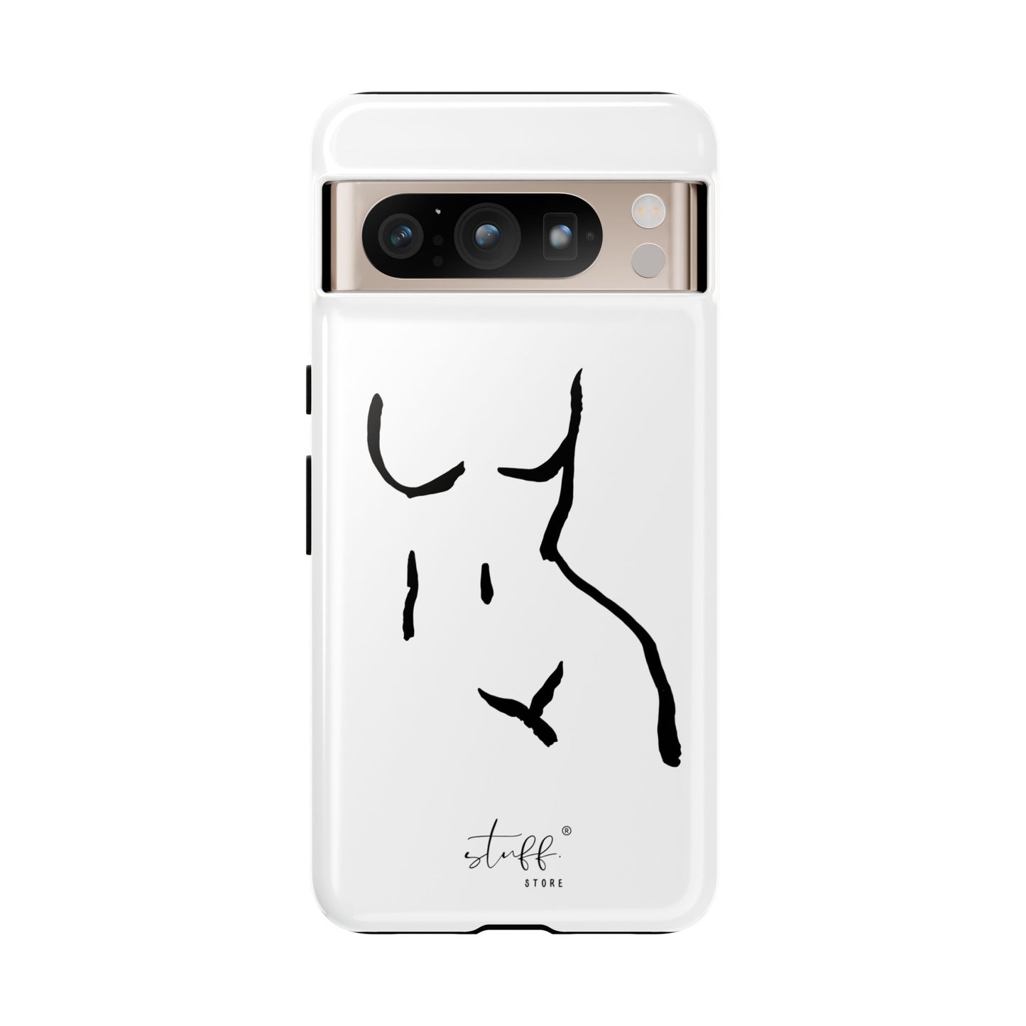 The Curve Case | Resistant double protection shell with Minimalist Design by Women