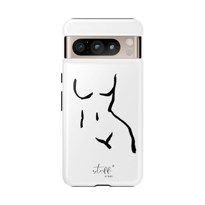 The Curve Case | Resistant double protection shell with Minimalist Design by Women