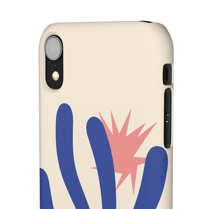 Botanica Case | Coque snap légère et résistante avec Design Floral inspiration Matisse