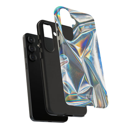 Metallic Case | Coque résistante double protection anti-choc - Effet Métallique