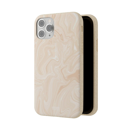 Liquid Marble Case | Coque Eco-Friendly en Bambou et Bioplastique Effet Marbré - Disponible avec Emballage Cadeau